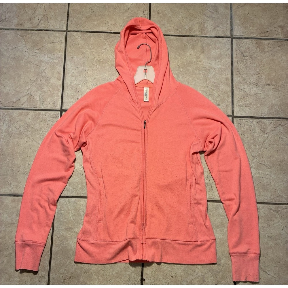 Colorado Clothing Pink Womens Size Medium Active Sweater Jacket Full Zip Up Y2K